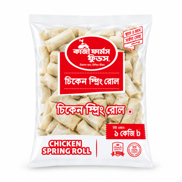 Kazi Farms Kitchen Chicken Spring Roll-1 Kg